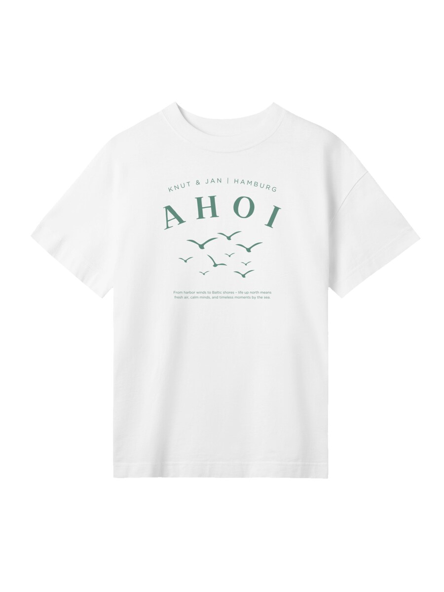 Рубашка F4NT4STIC Ahoi Möwe Knut und Jan, от белого
Рубашка F4NT4STIC Ahoi Möwe Knut und Jan, от белого