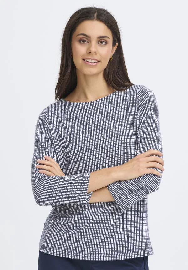 Футболка с длинными рукавами frniala Fransa, Navy Check, Синий, Футболка с длинными рукавами frniala Fransa, Navy Check
Футболка с длинными рукавами frniala Fransa, Navy Check, Синий, Футболка с длинными рукавами frniala Fransa, Navy Check