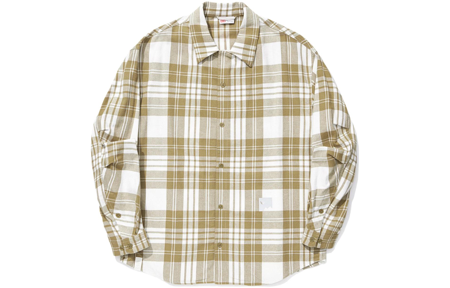 LiNing Рубашка мужская Seed Ketone umber ecru plaid
LiNing Рубашка мужская Seed Ketone umber ecru plaid