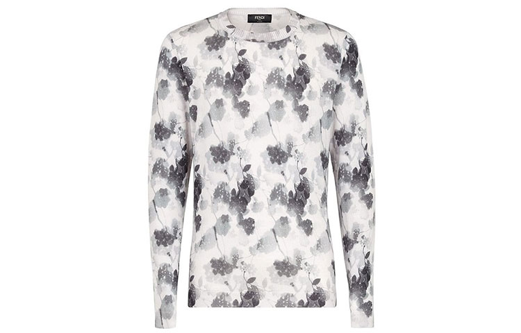 Футболка мужская черно-серого цвета FENDI
Футболка мужская черно-серого цвета FENDI