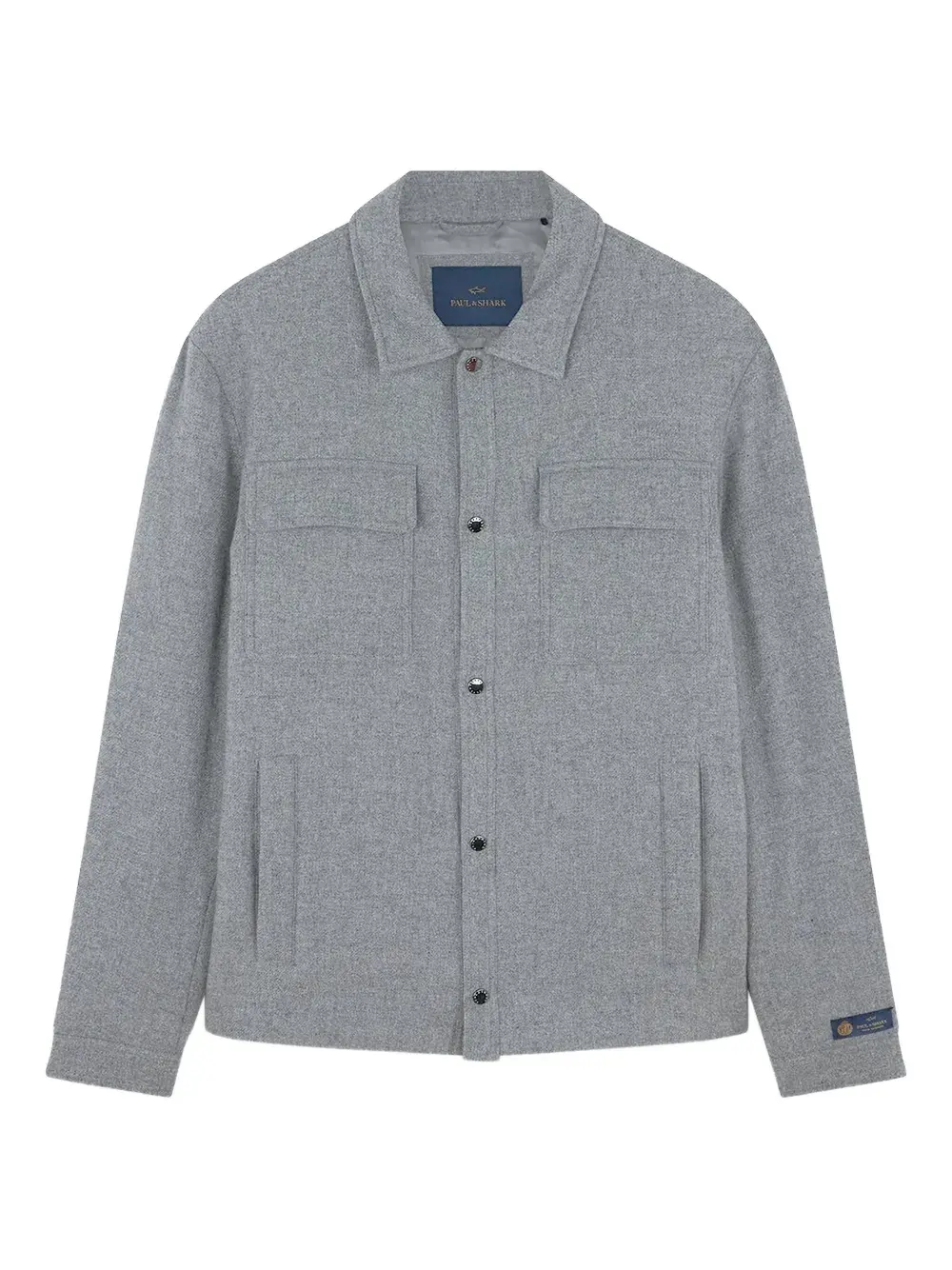 Стеганая рубашка-куртка Paul & Shark, серый
Стеганая рубашка-куртка Paul & Shark, серый