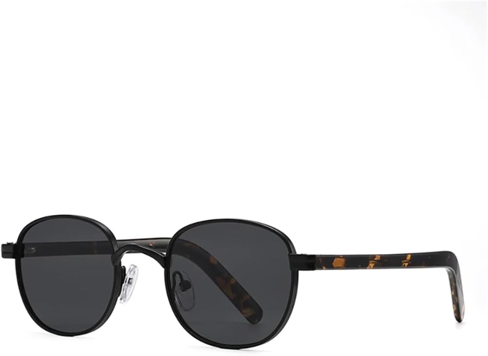 Ретро-модные маленькие круглые солнцезащитные очки для женщин и мужчин, металлические, классические, винтажные, с защитой от УФ-излучения UV400, для активного отдыха VFDHN, Black Black
Ретро-модные маленькие круглые солнцезащитные очки для женщин и мужчин, металлические, классические, винтажные, с защитой от УФ-излучения UV400, для активного отдыха VFDHN, Black Black