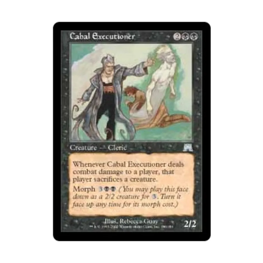 CCG Палач Кабала (U), MTG - Onslaught
CCG Палач Кабала (U), MTG - Onslaught