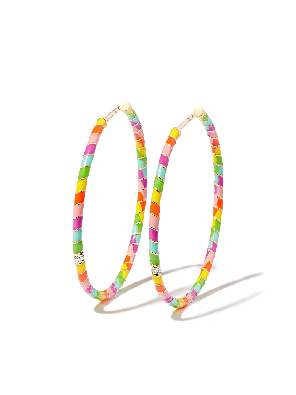 Серьги-кольца из желтого золота с бриллиантами Yvonne Léon, золотой
Серьги-кольца из желтого золота с бриллиантами Yvonne Léon, золотой