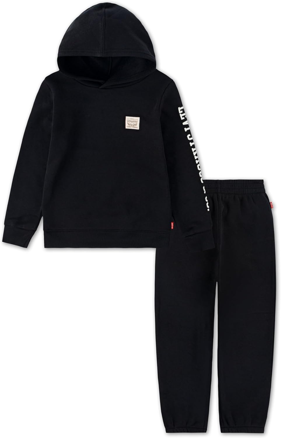 Комплект из двух предметов: худи и спортивные штаны Levi's унисекс для малышей, Pirate Black/Patch
Комплект из двух предметов: худи и спортивные штаны Levi's унисекс для малышей, Pirate Black/Patch