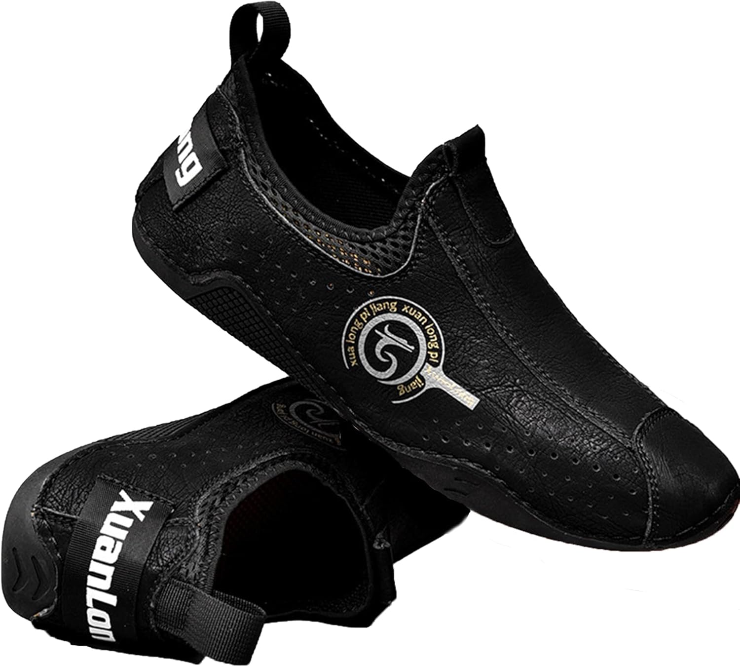 Кожаные мужские повседневные лоферы Devilangel, черный
Кожаные мужские повседневные лоферы Devilangel, черный