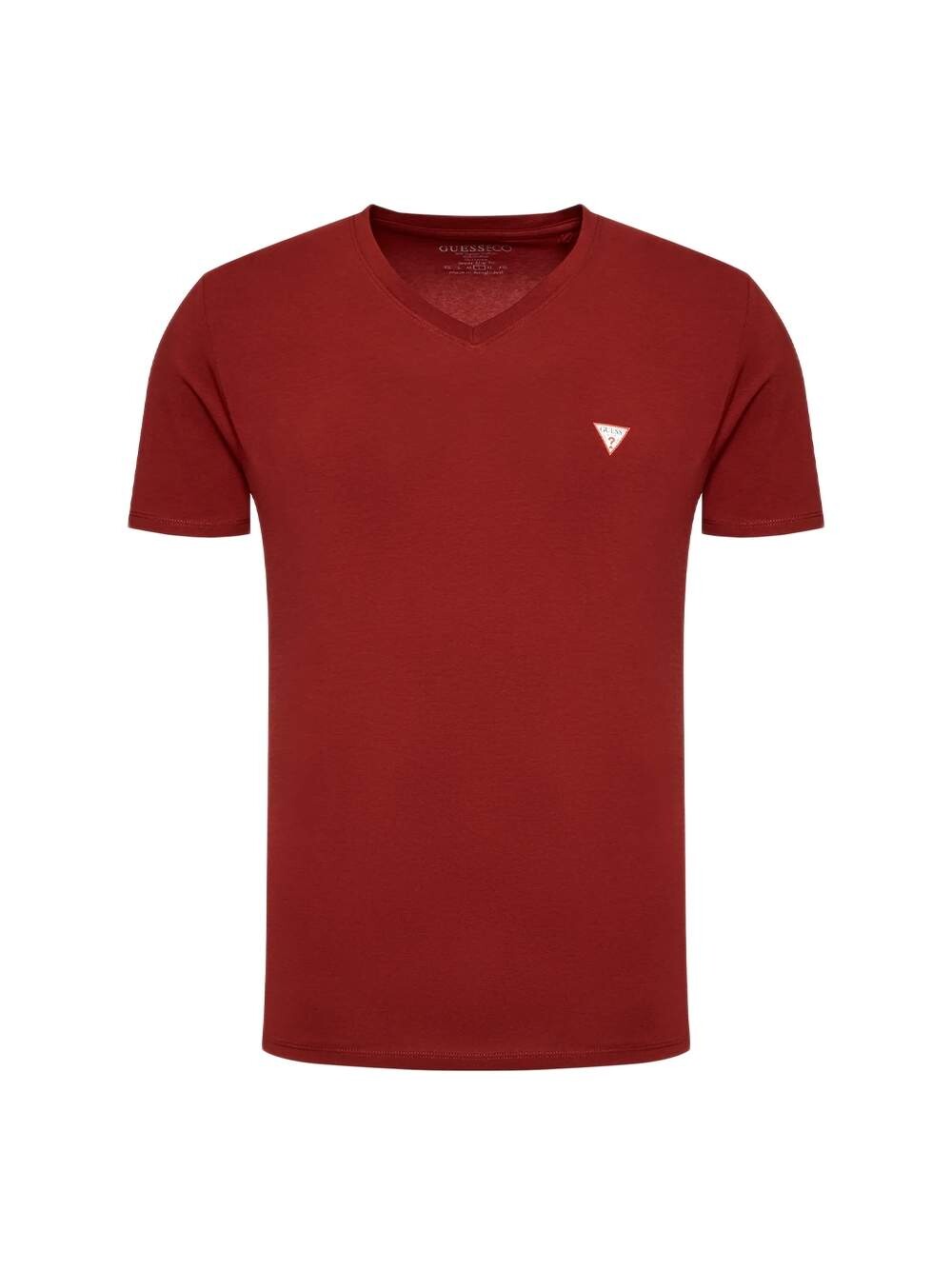 Футболка с треугольником Guess, бордовый
Футболка с треугольником Guess, бордовый
