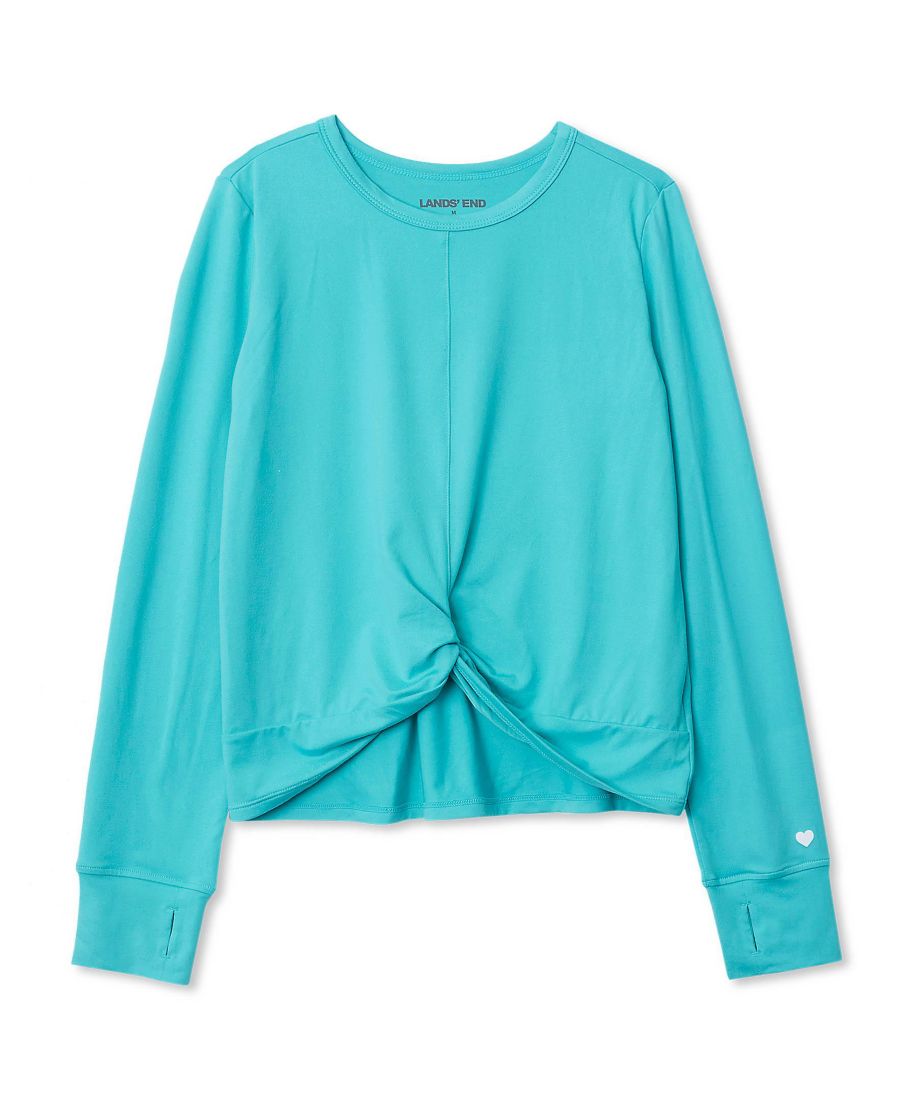 Детский спортивный топ с длинными рукавами и перекрученной юбкой Lands' End, Baltic teal
Детский спортивный топ с длинными рукавами и перекрученной юбкой Lands' End, Baltic teal