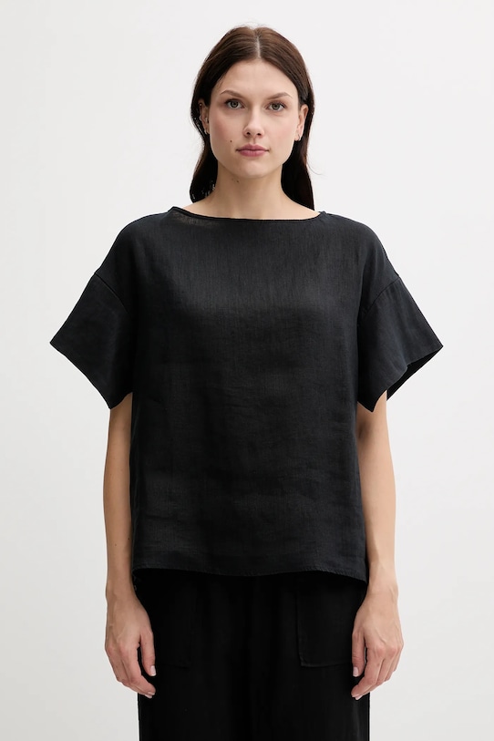 Льняная блузка Sisley, черный
Льняная блузка Sisley, черный