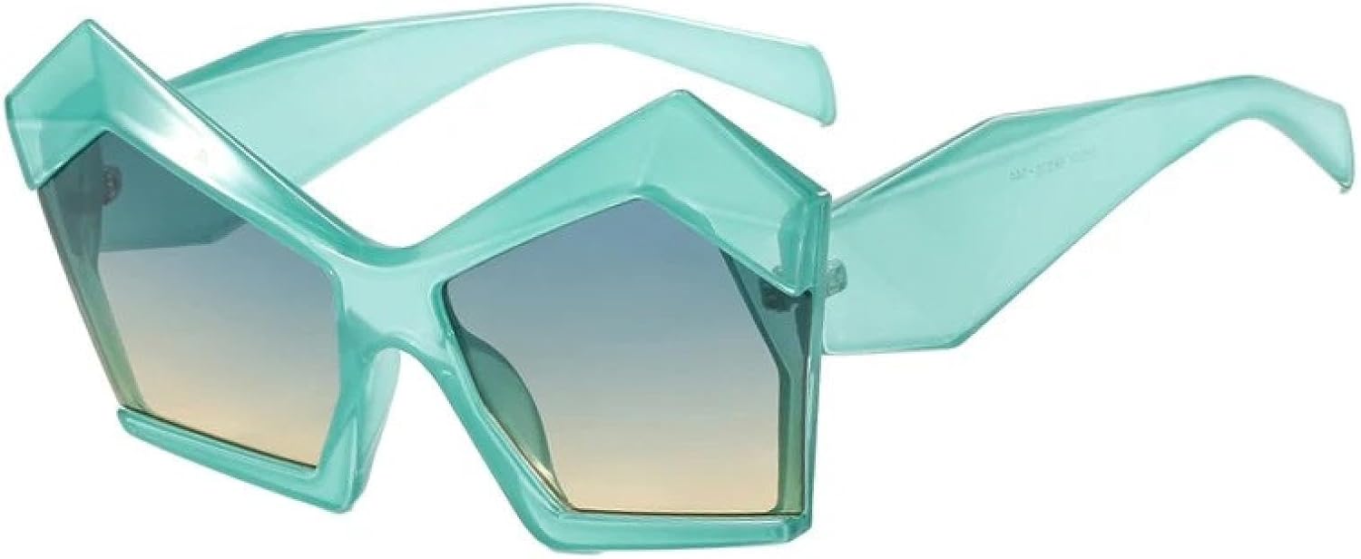 Крупные солнцезащитные очки «кошачий глаз» в форме многоугольника для женщин и мужчин, в роскошном винтажном панк-стиле, сексуальные, в большой оправе TYUVIVO, Blue Blue Tea
Крупные солнцезащитные очки «кошачий глаз» в форме многоугольника для женщин и мужчин, в роскошном винтажном панк-стиле, сексуальные, в большой оправе TYUVIVO, Blue Blue Tea