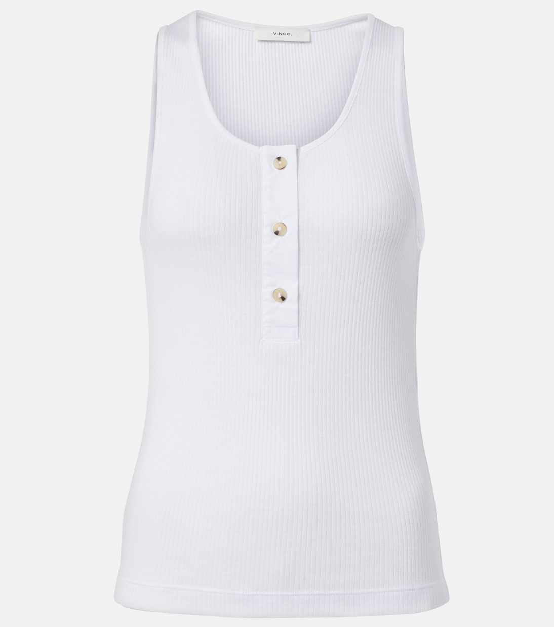 Хлопковая майка Mixed Media Vince, Optic White
Хлопковая майка Mixed Media Vince, Optic White