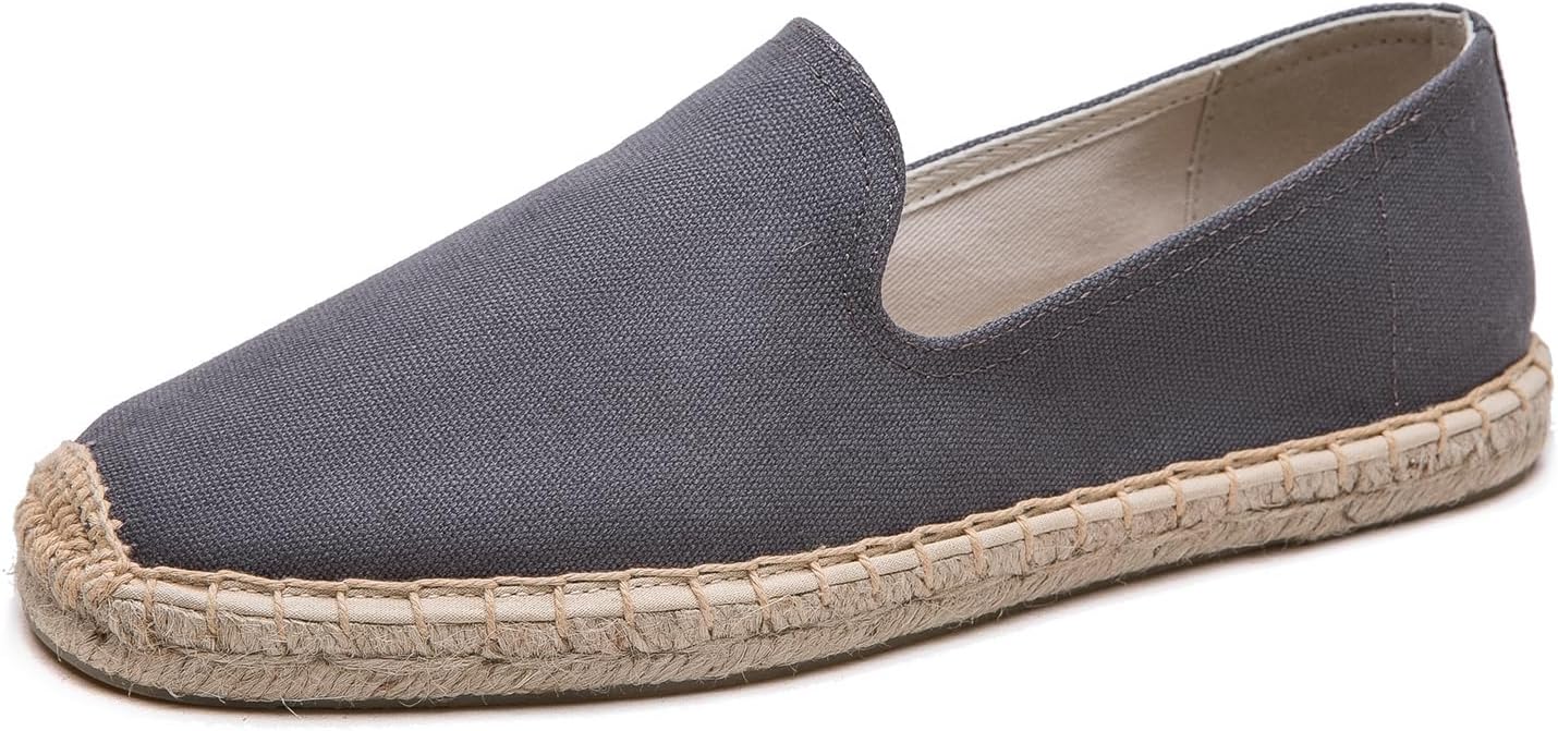 Мужские повседневные и удобные льняные веганские холщовые туфли, мужские лоферы, с противоскользящей подошвой, подходящие для любого случая летом, весной и осенью Eobzunu, серый
Мужские повседневные и удобные льняные веганские холщовые туфли, мужские лоферы, с противоскользящей подошвой, подходящие для любого случая летом, весной и осенью Eobzunu, серый