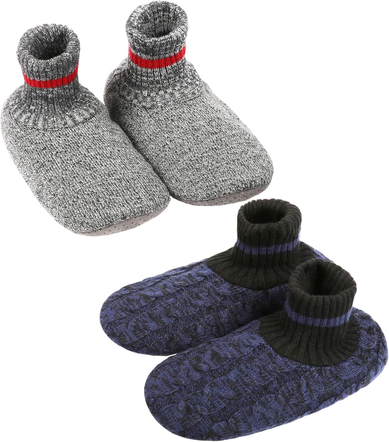 Мужские носки-тапочки DICUIRD осенне-зимние для дома с противоскользящей подошвой, синий/серый/темно-синий
Мужские носки-тапочки DICUIRD осенне-зимние для дома с противоскользящей подошвой, синий/серый/темно-синий