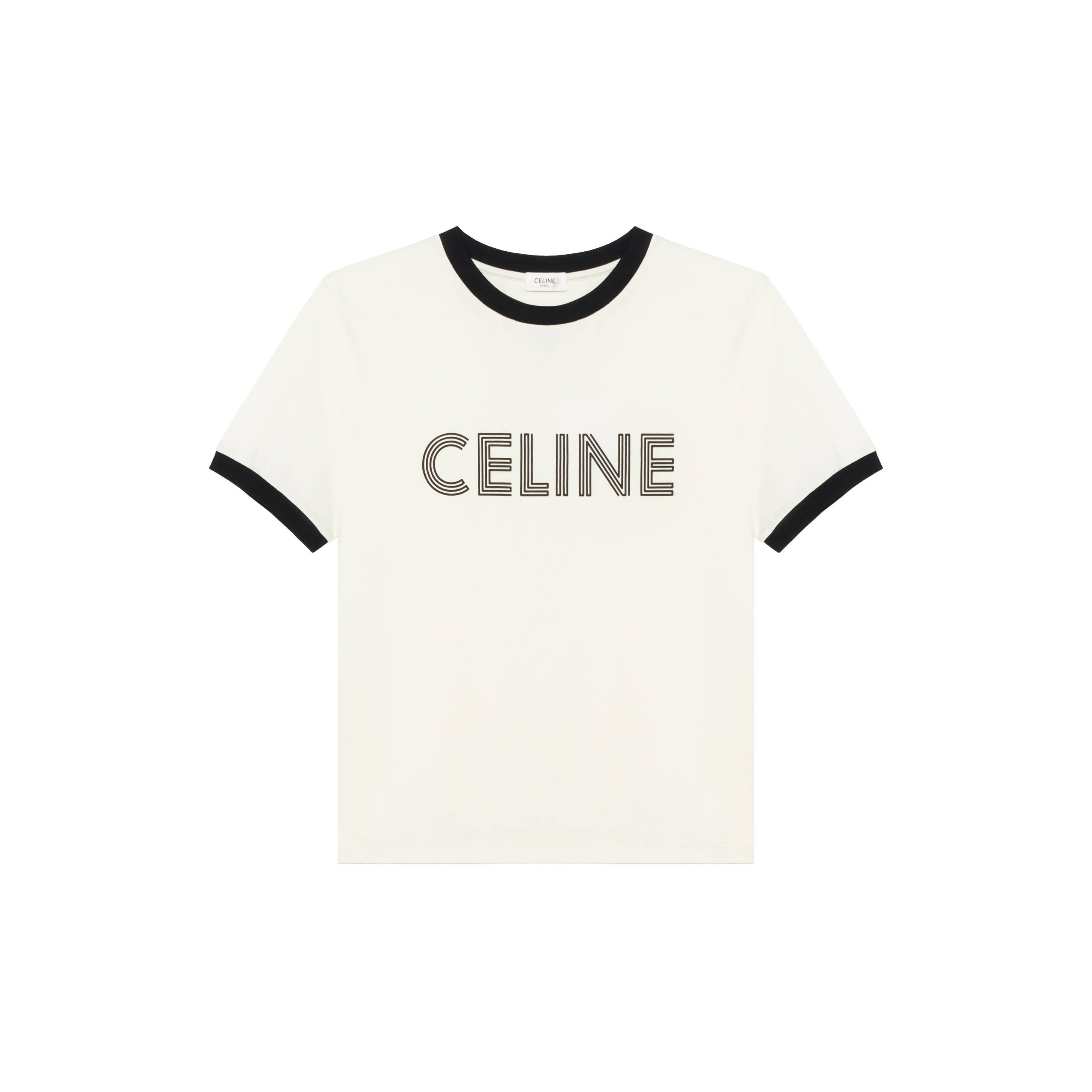 CELINE Футболка свободного кроя Dirty White, Белый, CELINE Футболка свободного кроя Dirty White
CELINE Футболка свободного кроя Dirty White, Белый, CELINE Футболка свободного кроя Dirty White