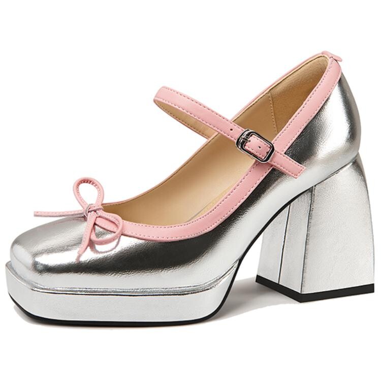 Туфли Мэри Джейн женские серебряный Lily Wei, цвет Silver【Heel height 9cm】
Туфли Мэри Джейн женские серебряный Lily Wei, цвет Silver【Heel height 9cm】