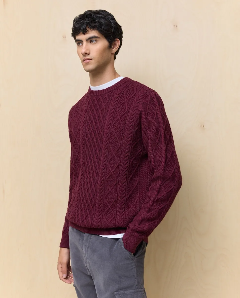 Мужской свитер с круглым вырезом Easy Wear, розовый
Мужской свитер с круглым вырезом Easy Wear, розовый