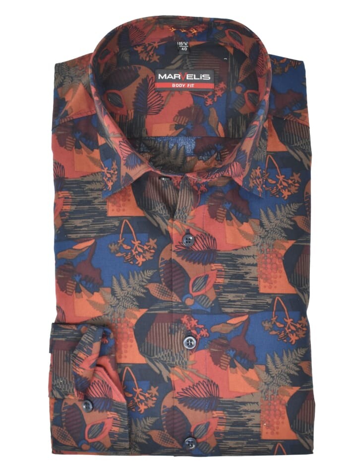Деловая рубашка MARVELIS, цвет rostbraun/blau
Деловая рубашка MARVELIS, цвет rostbraun/blau
