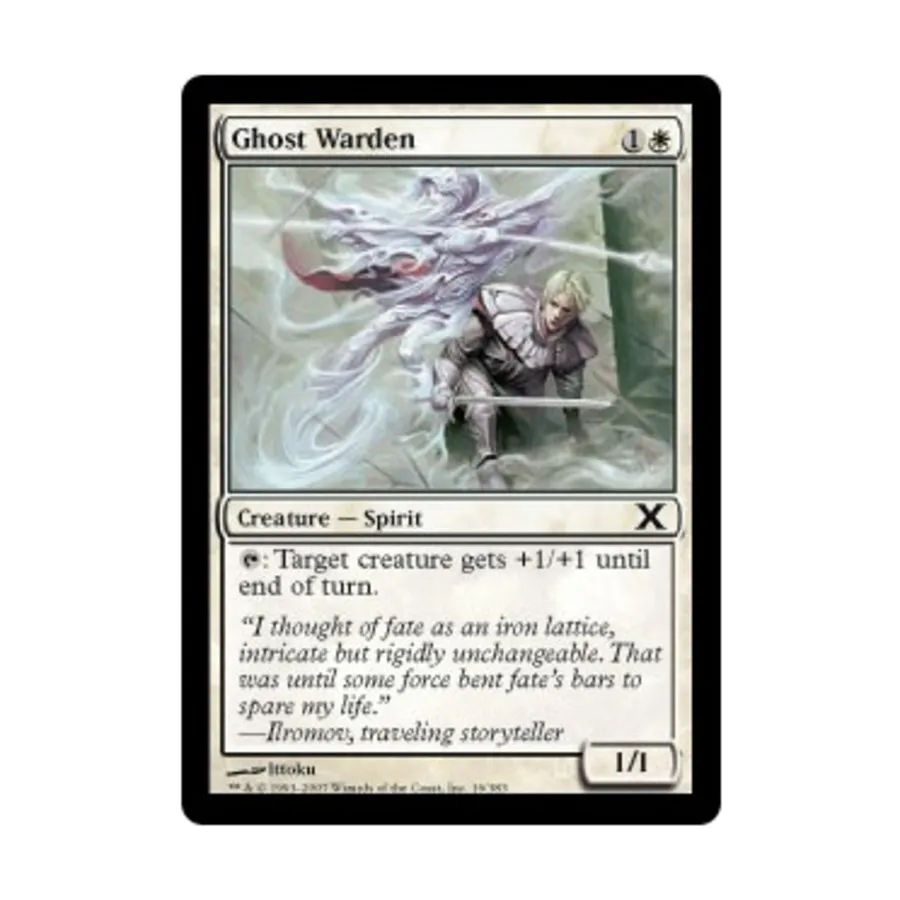 CCG Призрачный страж (C) (фольга), MTG - 10th Edition
CCG Призрачный страж (C) (фольга), MTG - 10th Edition