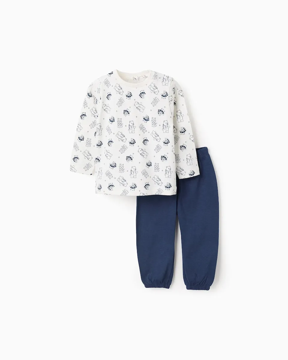 Детская пижама 100% хлопок с узором Zippy, белый
Детская пижама 100% хлопок с узором Zippy, белый