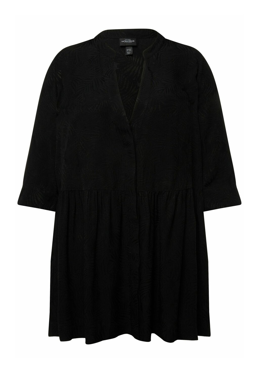 Туника TEXTURED 3/4 SLEEVE SPLIT NECK Ulla Popken, черный
Туника TEXTURED 3/4 SLEEVE SPLIT NECK Ulla Popken, черный