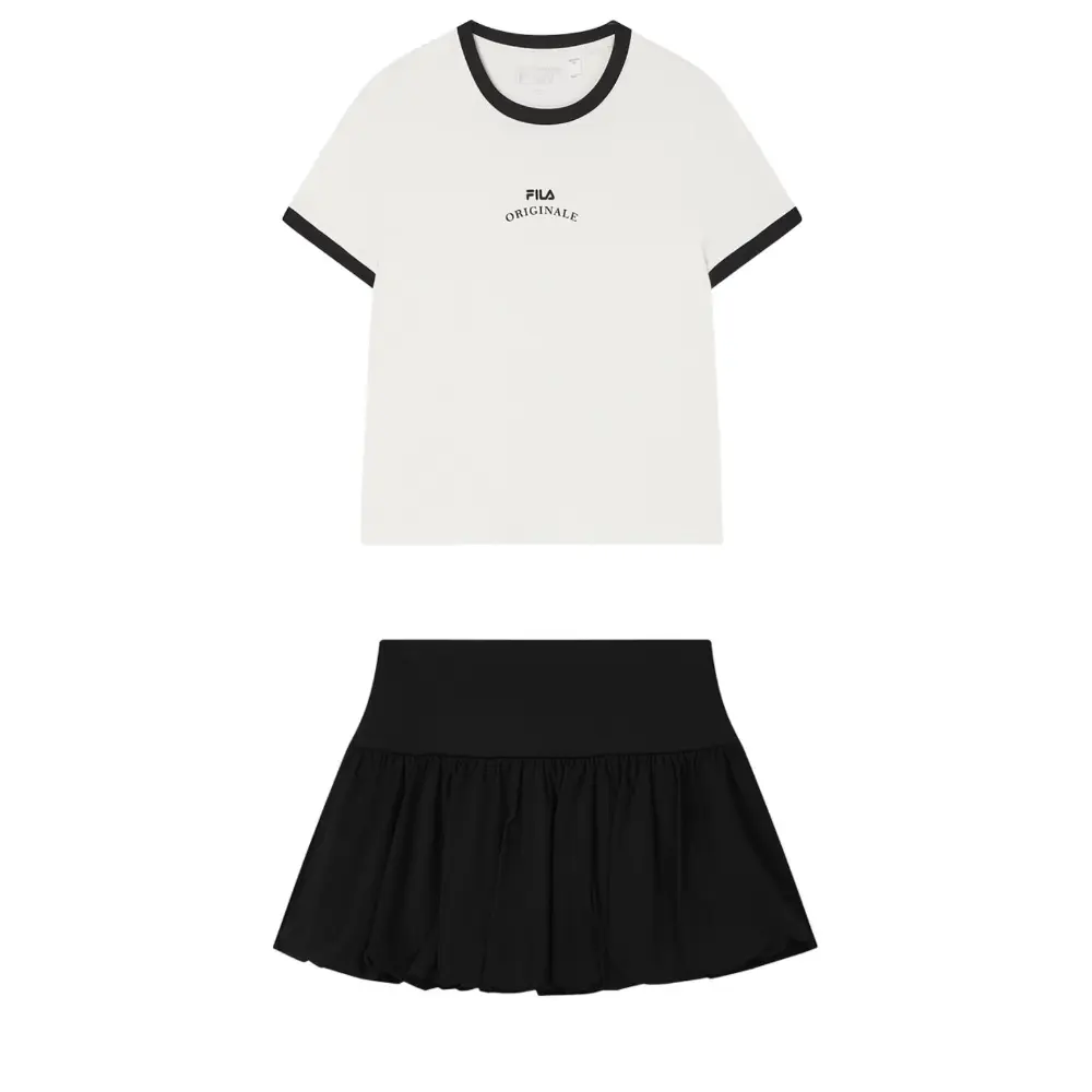 Комплект с юбкой ORIGINALEBIELLA для женщин FILA, белый
Комплект с юбкой ORIGINALEBIELLA для женщин FILA, белый