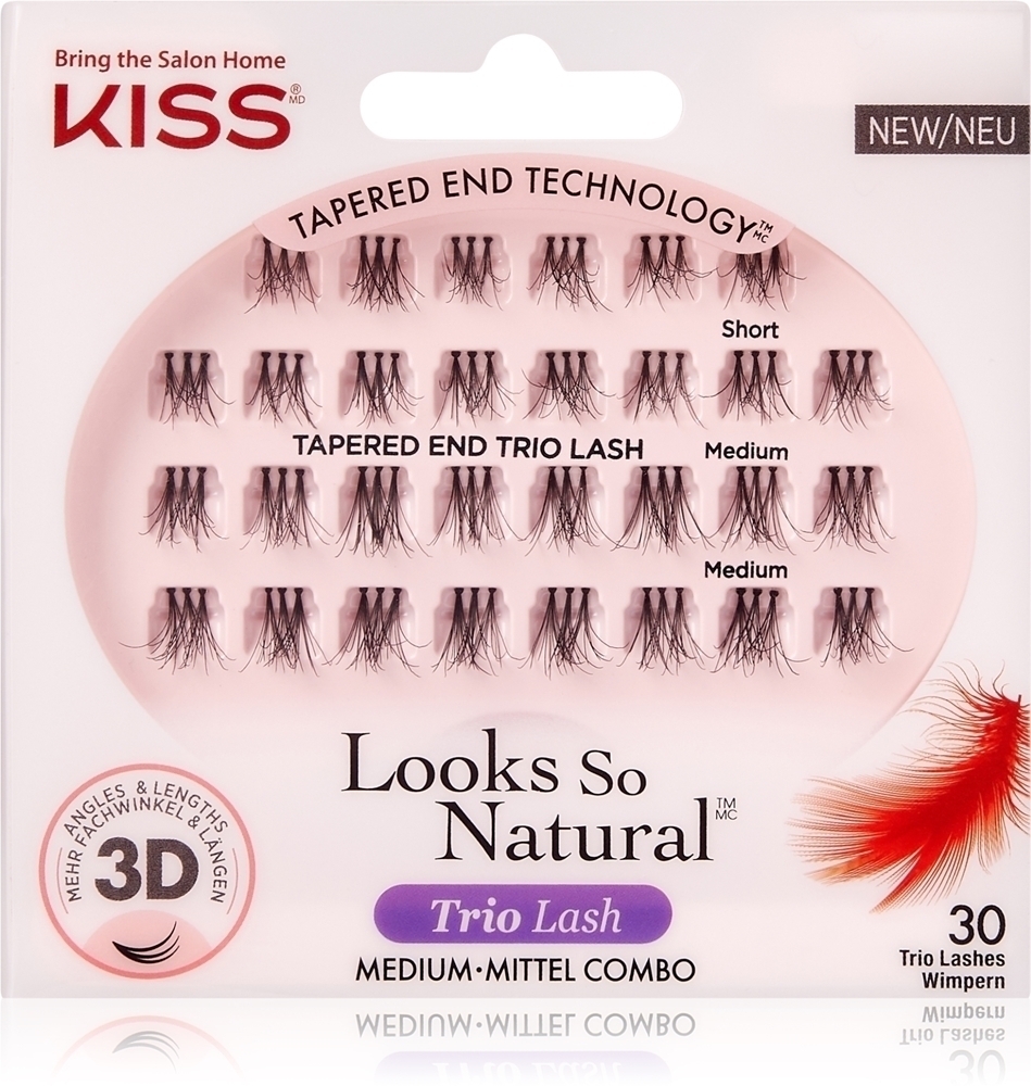 Выглядят так естественно отдельные ресницы с узелками Kiss, lavish 30 шт
Выглядят так естественно отдельные ресницы с узелками Kiss, lavish 30 шт