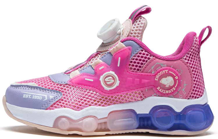 Антискользящие и износостойкие дышащие детские беговые кроссовки розово-фиолетовые SNOOPY для детей 3-7 лет
Антискользящие и износостойкие дышащие детские беговые кроссовки розово-фиолетовые SNOOPY для детей 3-7 лет