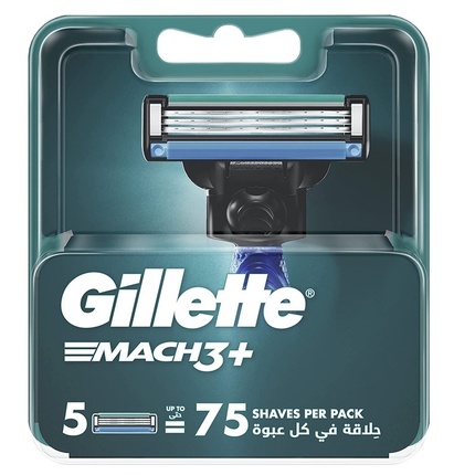 Лезвия Mach3+ - 5 шт. Gillette
Лезвия Mach3+ - 5 шт. Gillette