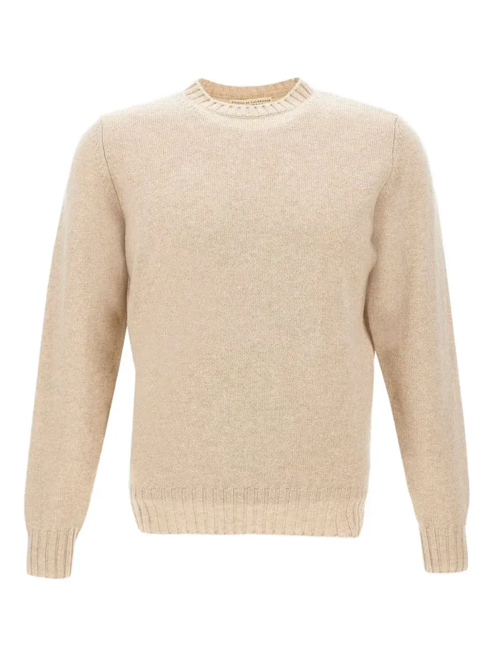 Джемпер в рубчик с круглым вырезом Filippo De Laurentiis, нейтральный
Джемпер в рубчик с круглым вырезом Filippo De Laurentiis, нейтральный