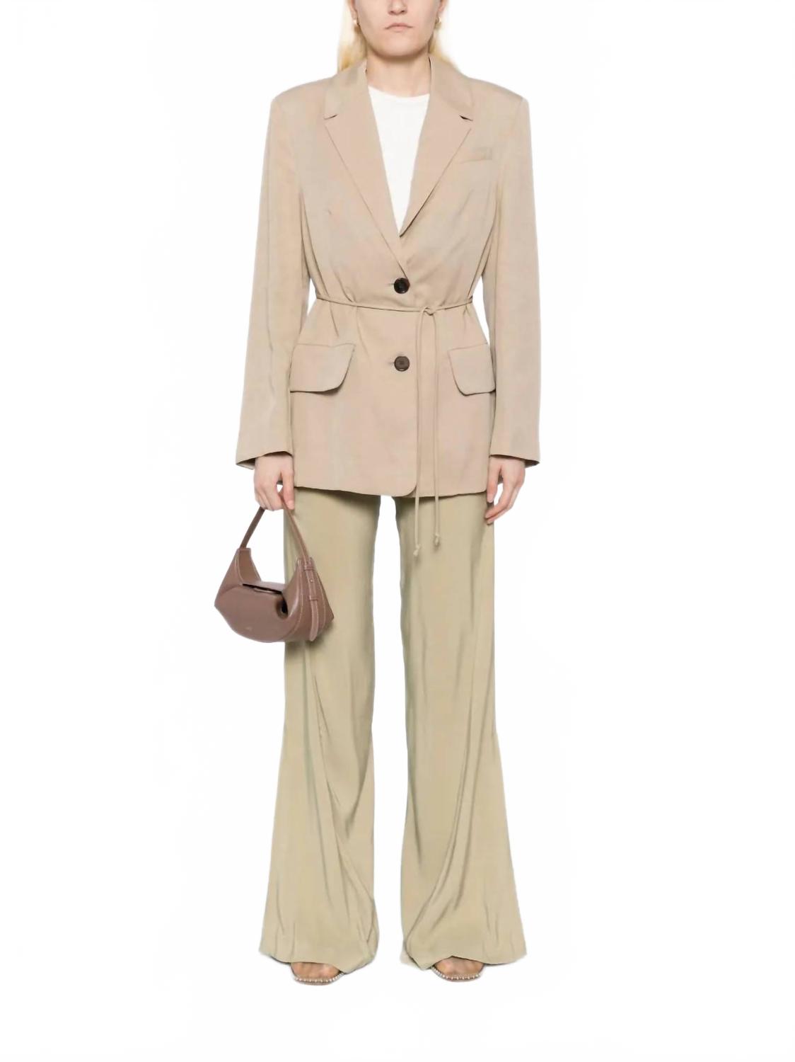 Хилао Однобортный пиджак в цвете техина By Malene Birger, Tehina 
Хилао Однобортный пиджак в цвете техина By Malene Birger, Tehina