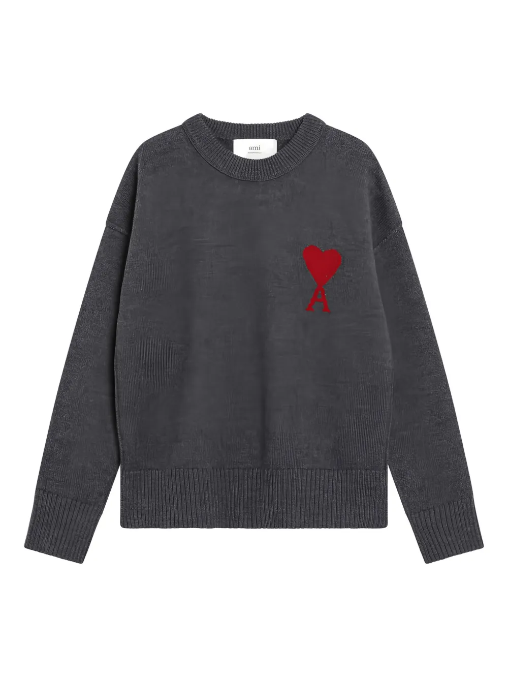 Хлопковый свитер Ami de Coeur Ami Paris, серый
Хлопковый свитер Ami de Coeur Ami Paris, серый