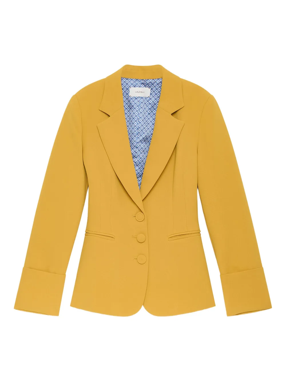 Однобортный пиджак MALIPARMI, желтый
Однобортный пиджак MALIPARMI, желтый