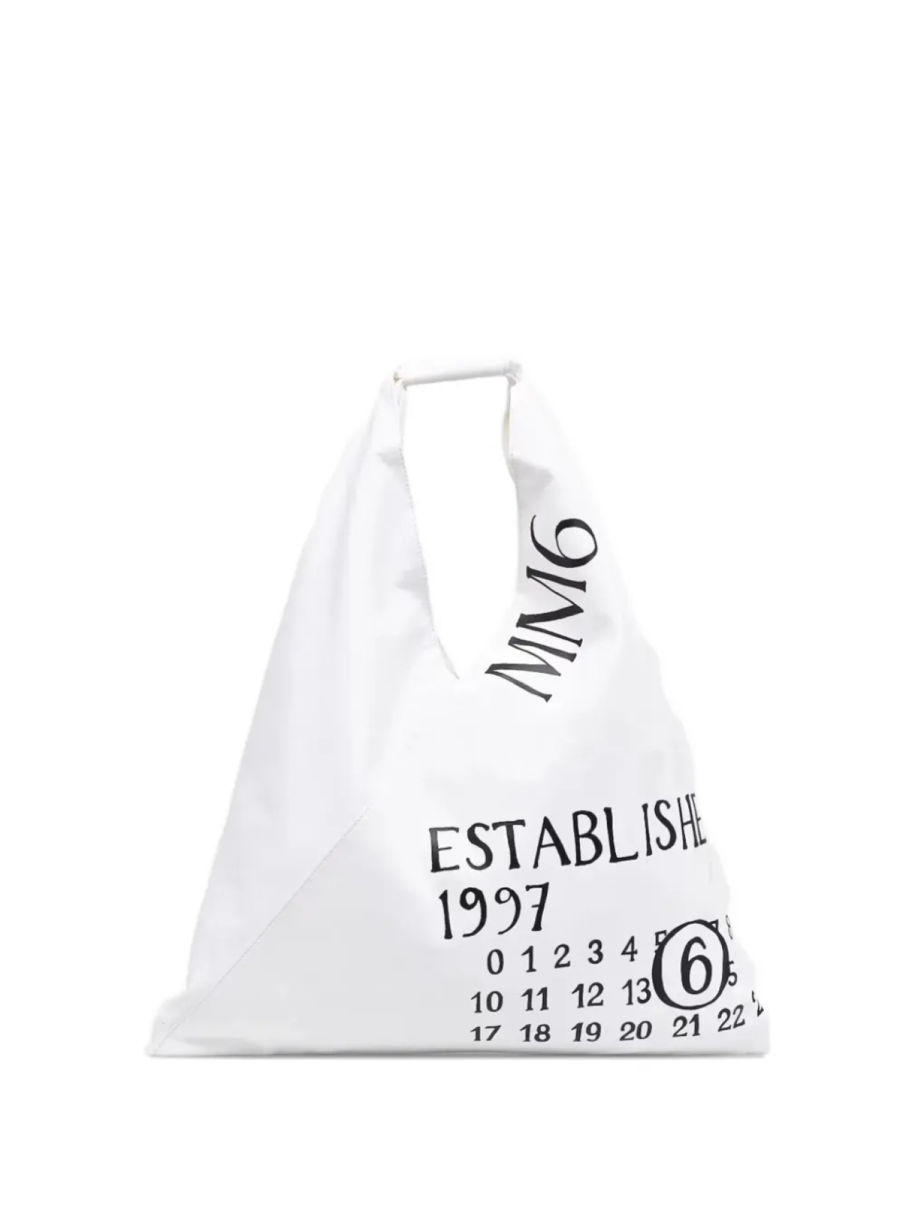 Японская сумка-тоут с цифровым мотивом MM6 Maison Margiela, белый
Японская сумка-тоут с цифровым мотивом MM6 Maison Margiela, белый