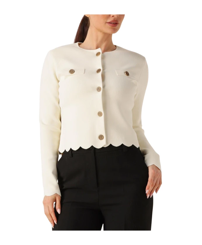 252Tp3201 вязаный свитер Twinset, бежевый
252Tp3201 вязаный свитер Twinset, бежевый