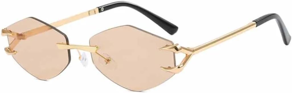 Женские солнцезащитные очки с многоугольной оправой, повседневные, в стиле хип-хоп, модные, для активного отдыха, мужские очки с защитой от УФ-излучения UV400 VVTWSSW, Gold Tea
Женские солнцезащитные очки с многоугольной оправой, повседневные, в стиле хип-хоп, модные, для активного отдыха, мужские очки с защитой от УФ-излучения UV400 VVTWSSW, Gold Tea