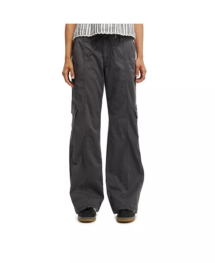 Женские брюки-карго с низкой посадкой COTTON ON, серый
Женские брюки-карго с низкой посадкой COTTON ON, серый