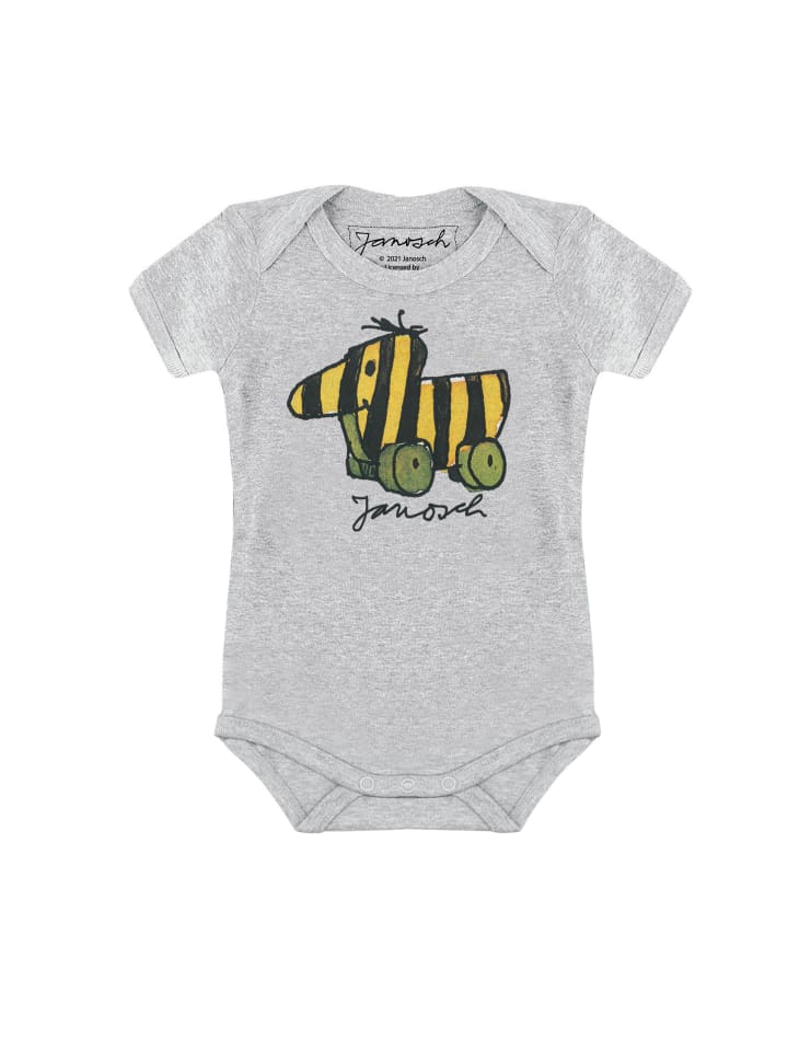 Logoshirt Боди для малышей JANOSCH - TIGER DUCK - Janosch - Принт Tiger Duck, цвет серый меланж
Logoshirt Боди для малышей JANOSCH - TIGER DUCK - Janosch - Принт Tiger Duck, цвет серый меланж