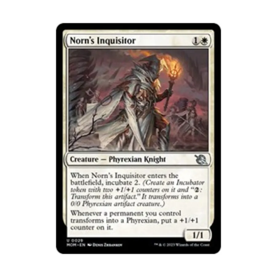 CCG Инквизитор Норн (U), MTG - March of the Machine 
CCG Инквизитор Норн (U), MTG - March of the Machine