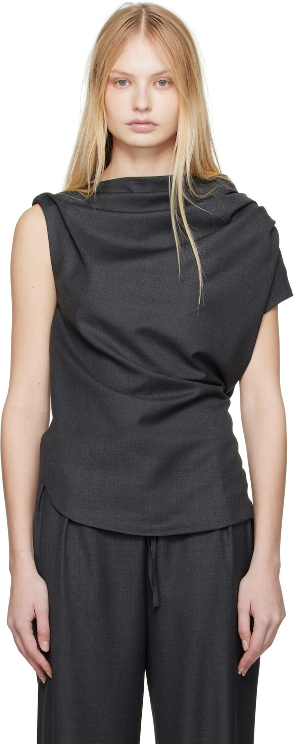 Черная блузка Lyra Loulou Studio
Черная блузка Lyra Loulou Studio