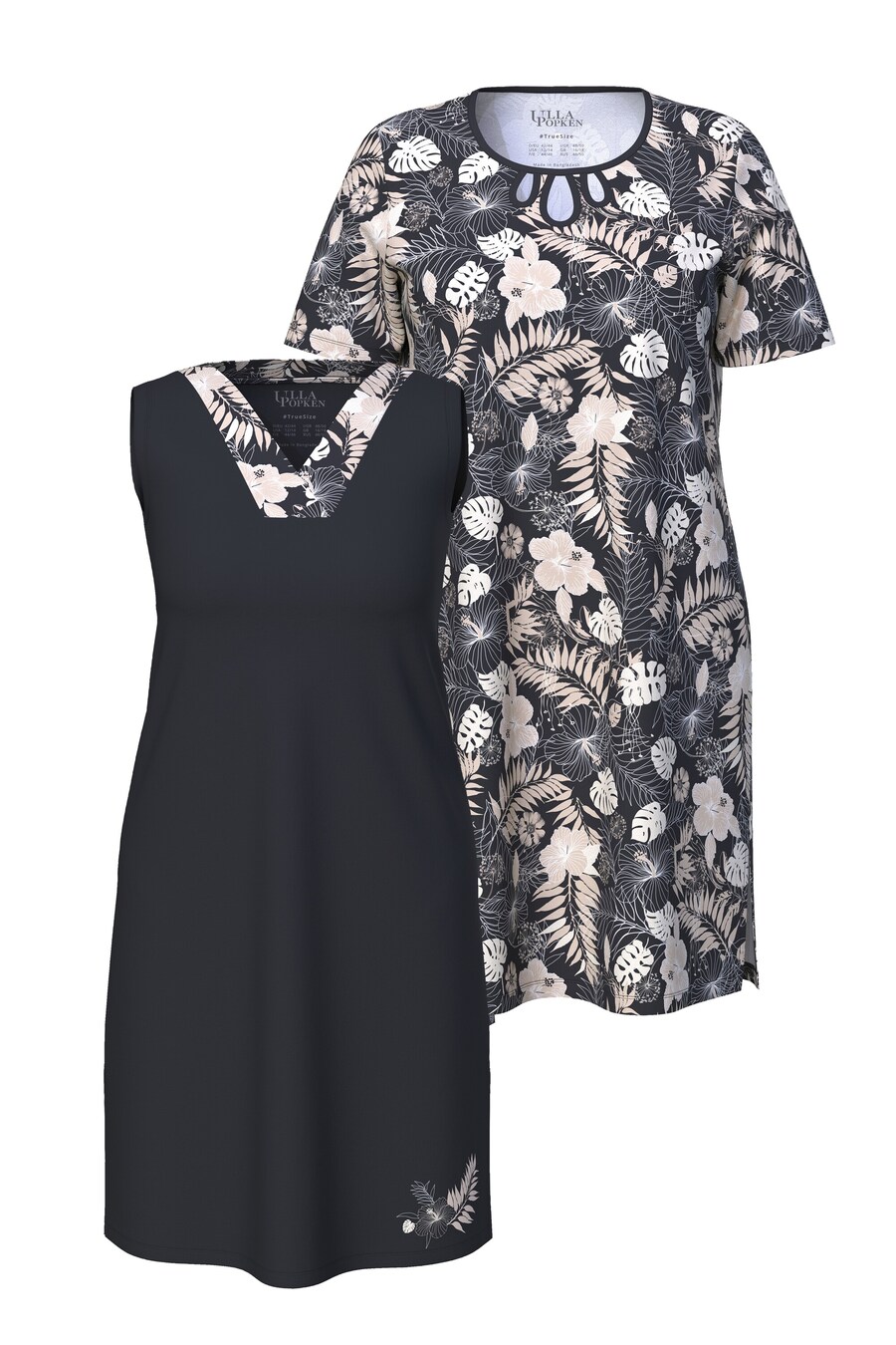 Ночная рубашка Ulla Popken, черный
Ночная рубашка Ulla Popken, черный