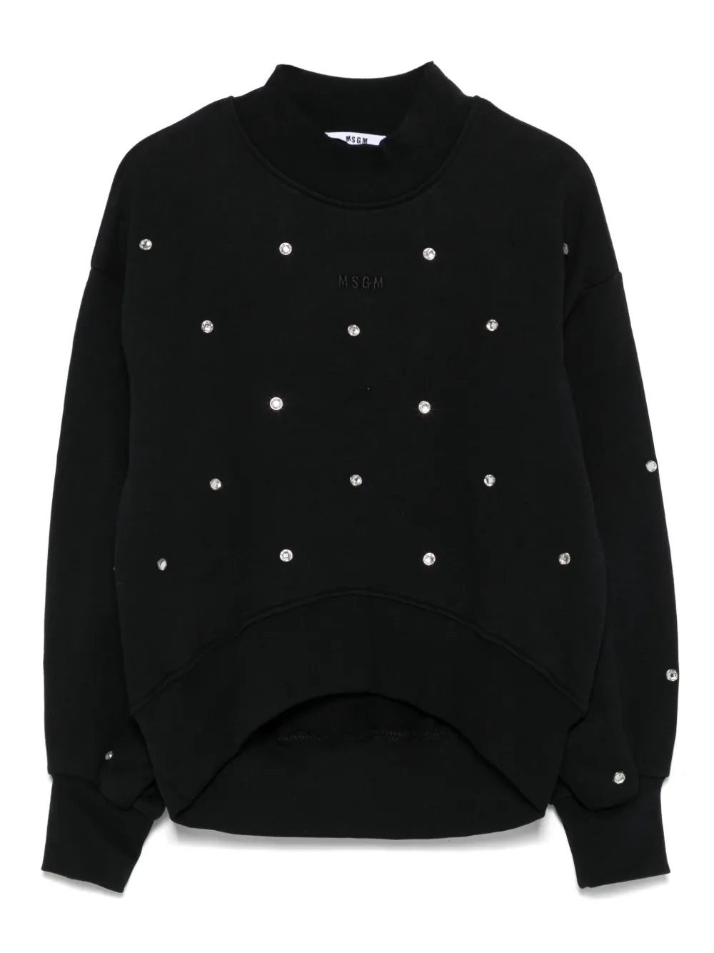 Толстовка с кристаллами Msgm Kids, черный
Толстовка с кристаллами Msgm Kids, черный