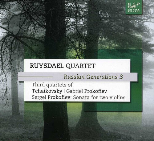 CD диск Prokofiev / Tchaikovsky / Ruysdael Quartet: Russian Generations 3 
CD диск Prokofiev / Tchaikovsky / Ruysdael Quartet: Russian Generations 3