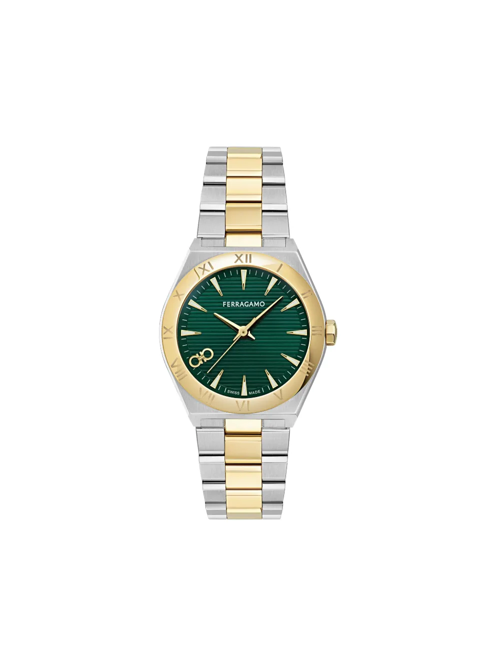 Наручные часы Vega New 35 мм Ferragamo, зеленый
Наручные часы Vega New 35 мм Ferragamo, зеленый