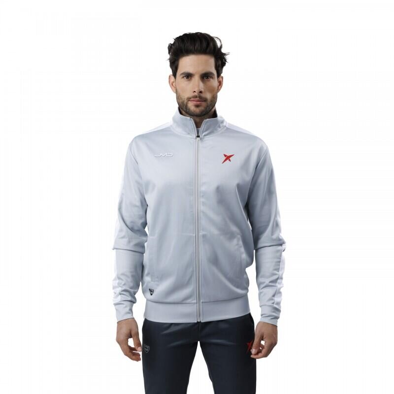 Серый спортивный костюм для паделя Drop Shot Airam Juan Martin Diaz JMD
Серый спортивный костюм для паделя Drop Shot Airam Juan Martin Diaz JMD