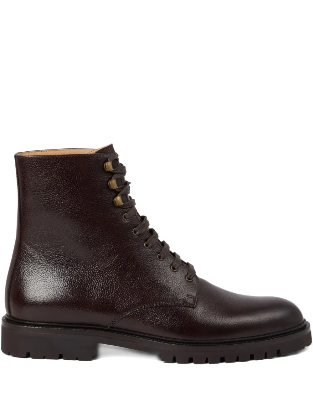 Ботинки в стиле милитари Brunello Cucinelli, коричневый
Ботинки в стиле милитари Brunello Cucinelli, коричневый