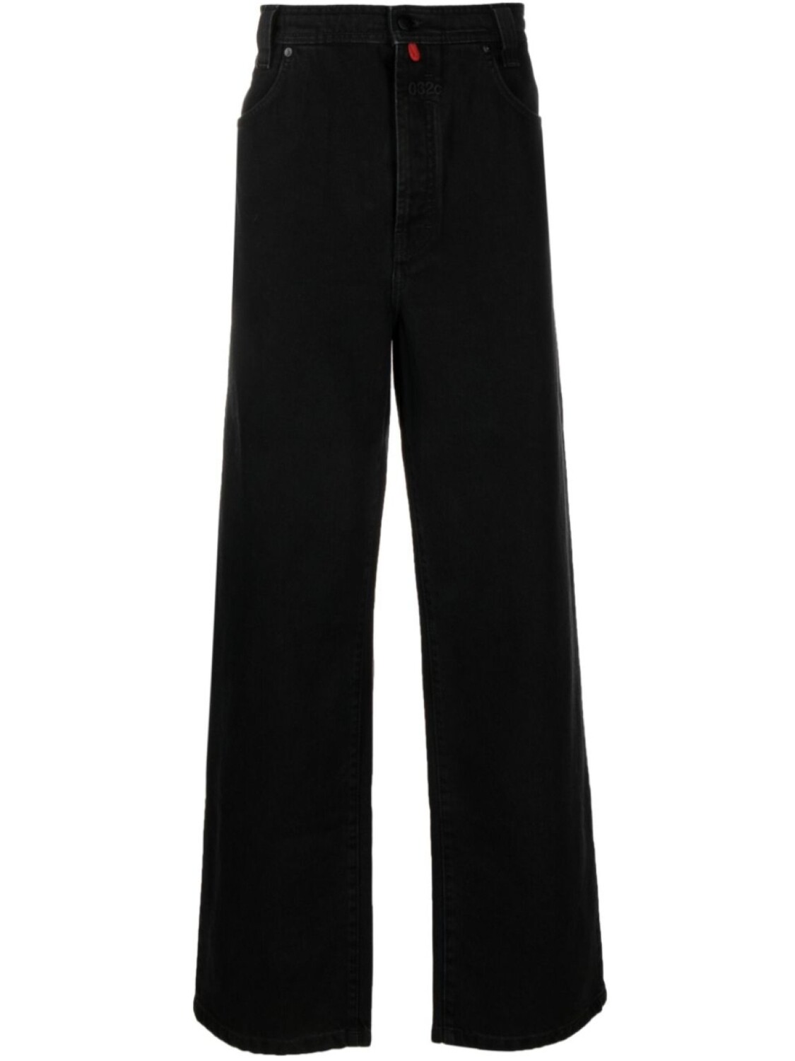 Прямые джинсы с нашивкой-логотипом 032c, черный
Прямые джинсы с нашивкой-логотипом 032c, черный