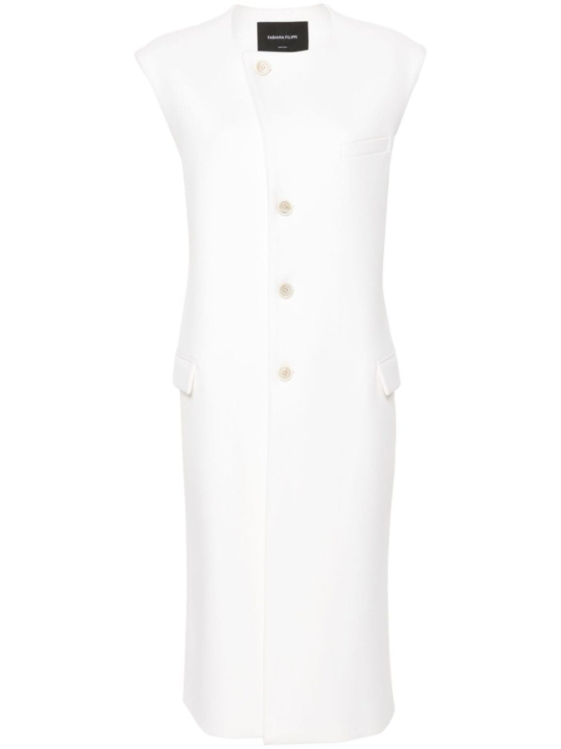 Fabiana Filippi фетровое пальто, белый
Fabiana Filippi фетровое пальто, белый