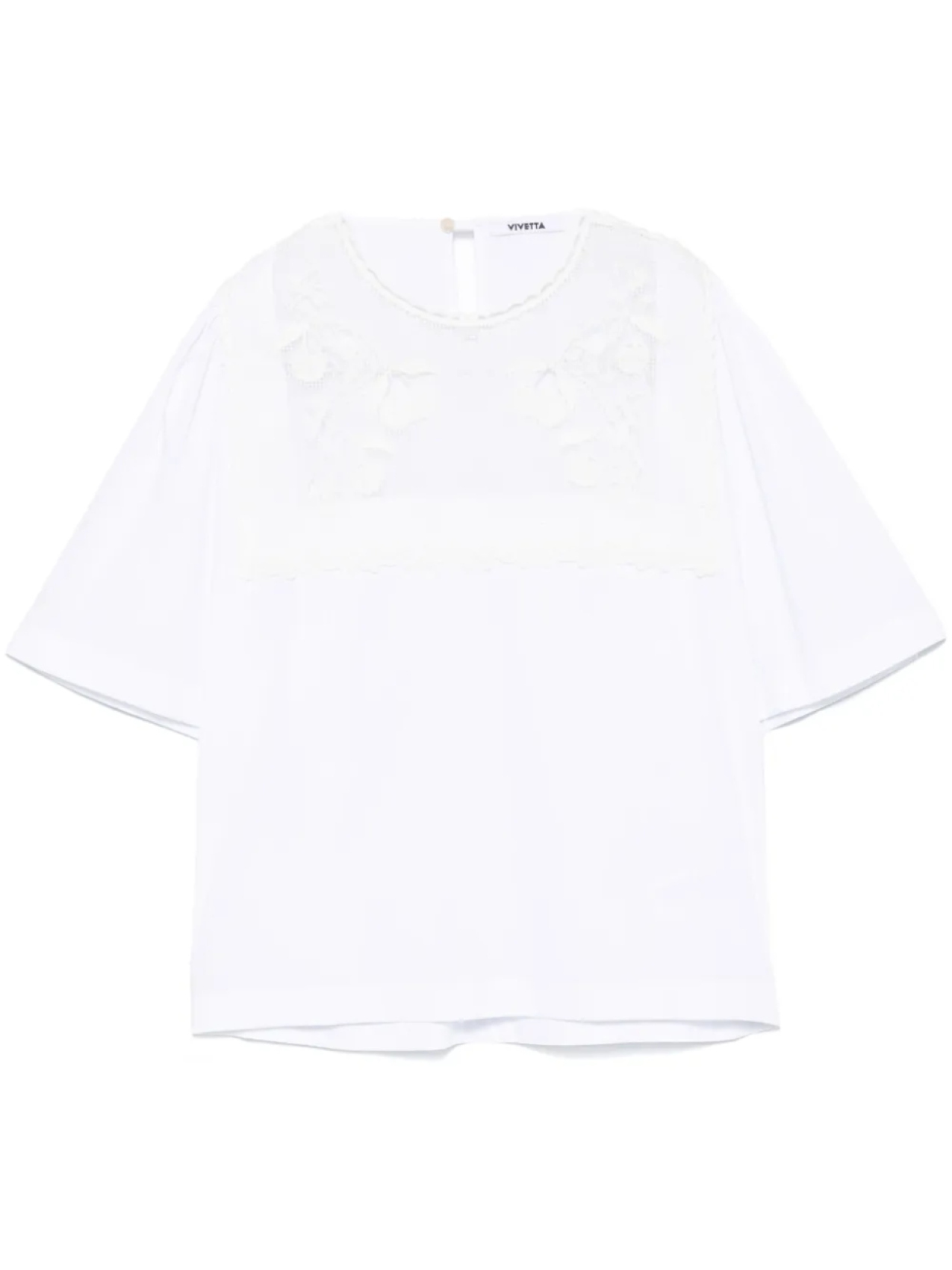 Vivetta топ с вышивкой, белый
Vivetta топ с вышивкой, белый