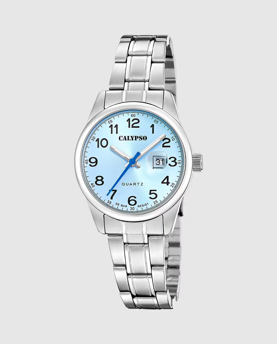 K5873/3 Базовые женские часы из серебристой стали Calypso, серебрянный 
K5873/3 Базовые женские часы из серебристой стали Calypso, серебрянный