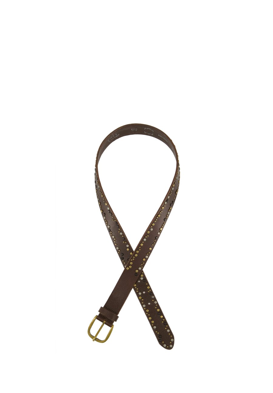 Ремень Ulla Popken NIETEN, Brown/Bronze
Ремень Ulla Popken NIETEN, Brown/Bronze